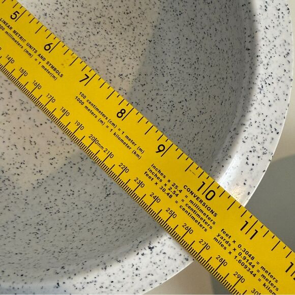 Vintage Delta Group Confetti Melamine Speckled 4 Bowl Set Italy - Picture 6 of 8